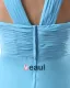 Robes De Demoiselle D'honneur De Belles Bretelles Spaghetti Empire Longueur Au Genou Mousseline Femmes