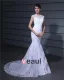 Bijou Broderie Etage Longueur Dentelle Femme Robe De Mariée Sirène