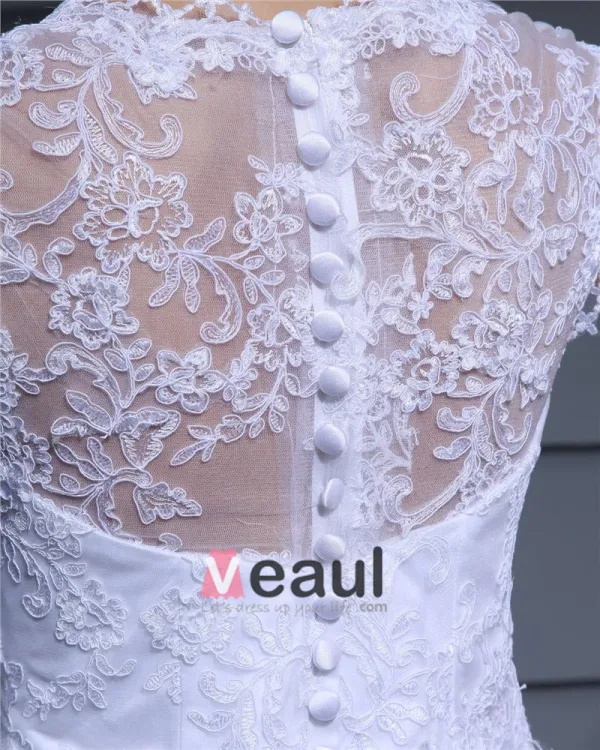 Bijou Broderie Etage Longueur Dentelle Femme Robe De Mariée Sirène
