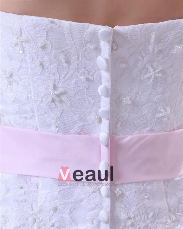 Satin Dentelle Broderie Cherie Cathedrale Train Robes De Mariage De Gaine