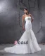Yarn Sweetheart Applique Chapel Mermaid Bridal Gown Wedding Dresses