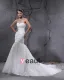 Yarn Sweetheart Applique Chapel Mermaid Bridal Gown Wedding Dresses