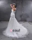 Yarn Sweetheart Applique Chapel Mermaid Bridal Gown Wedding Dresses