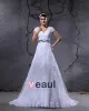 Gaza Aplikacja Kaplicy Pociag-line Suknie Ślubne Suknia Ślubna Princessa