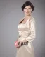 Portrait Floor Length Elastic Butyl Sewing Beads Pleated Special Guests Dresses