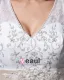 Perlant Applique V Cou Tribunal Sirène Robes De Mariage Nuptiales De Robe