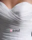 Sweetheart-Neck 2080Organza Satin Tulle Pleat Mermaid Wedding Dress