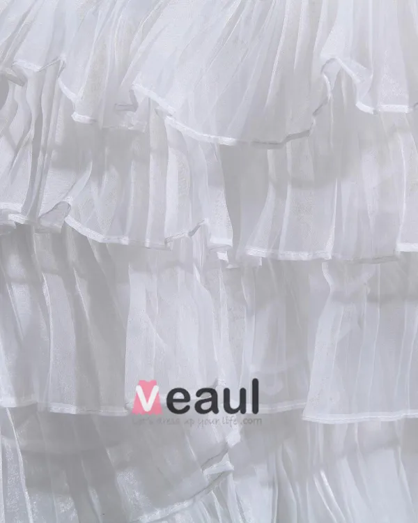 Sweetheart-Neck 2080Organza Satin Tulle Pleat Mermaid Wedding Dress