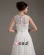 Satin Dentelle Applique Balayage Gaine Nuptiale Robe De Mariée De Robe