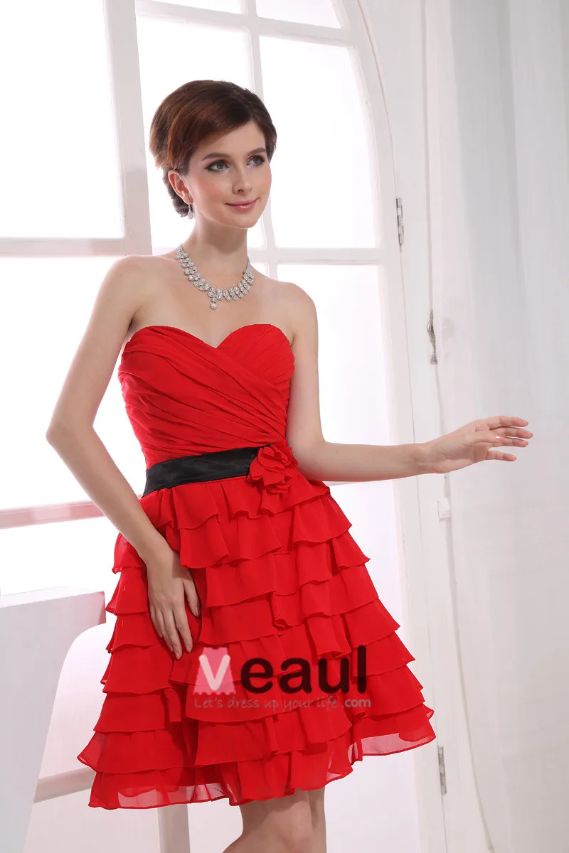 Chiffon Silke Satin Kjaereste Krusning Ermelos Rygglose Glidelas Ankel Lengde Lagdelt Brudepikekjoler