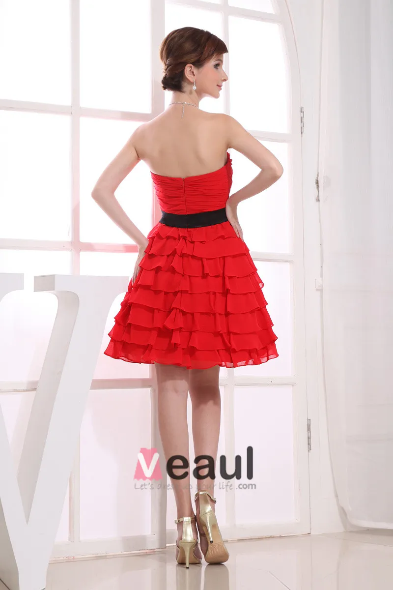 Chiffon Silke Satin Kjaereste Krusning Ermelos Rygglose Glidelas Ankel Lengde Lagdelt Brudepikekjoler