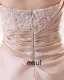 Taffeta Ruffles Perle Stroppelos Kort Mini Cocktail Kjoler Festkjoler