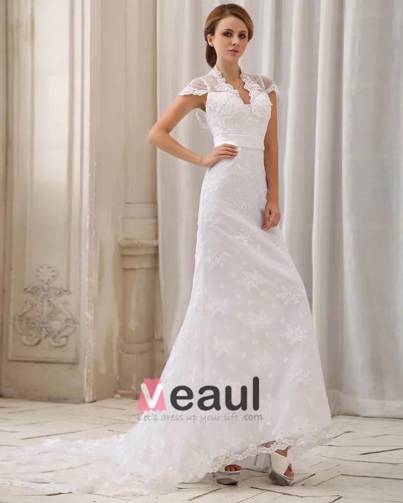chinese dress ladies Chloe: 1970s Lace Long-Sleeve Wedding Dress – Juniper Lane