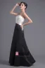 Fashion Satin Pleated Strapless Floor Length Bridesmaid Dress