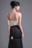 Fashion Satin Pleated Strapless Floor Length Bridesmaid Dress