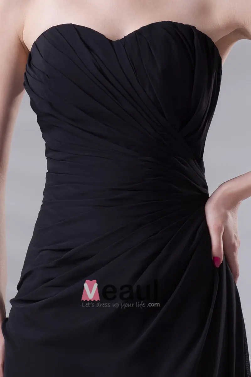 Mote Kjaereste Halsen Ankel Lengde Krusning Chiffon Brudepikekjoler