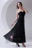 Fashion Sweetheart Neckline Ankle Length Ruffle Chiffon Bridesmaid Dress