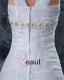Tulle Beading Shoulder Straps Sweep Empire Bridal Gown Wedding Dress