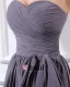 Chiffon Sweetheart Sash Rygglose Gulv Lengde Brudepikekjoler