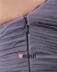 Chiffon Sweetheart Sash Rygglose Gulv Lengde Brudepikekjoler