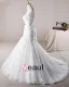 Fahsion Beading Applique Sweetheart Tulle Mermaid Wedding Dress