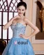 Organza Kjaereste Krusning Beaded Lar Lengde Kjendis Kjoler Festkjoler
