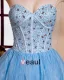 Organza Kjaereste Krusning Beaded Lar Lengde Kjendis Kjoler Festkjoler