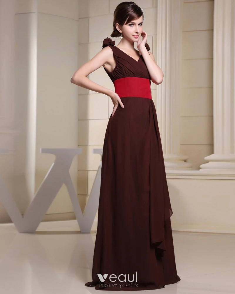 charmeuse and chiffon bridesmaid dress