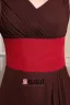 Chiffon Charmeuse Silk Pleated V Neck Sleeveless Floor Length Bridesmaid Dress