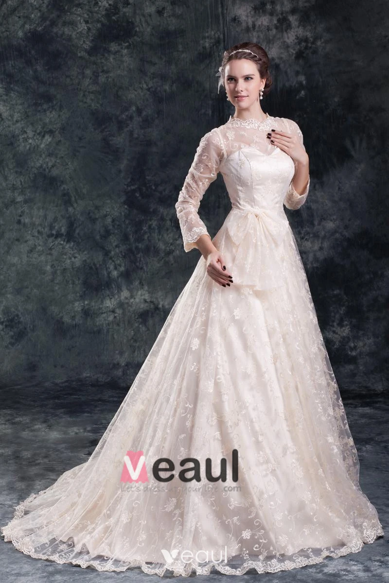 Elegant Off Shoulder Ballroom Wedding Gowns With Appliques And Lace  Detailing Perfect For 2022 Weddings, Church, Garden, And Parties Real  Picture From China Bridal From Bridalstore, $114.7 | DHgate.Com