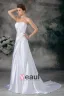 Charmeuse Paillettes Sweetheart Les Trains Tribunal Robe De Mariée Fourreau