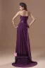Chiffon Frynse Stroppelos Gulv Lengde Brudepikekjoler
