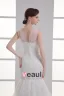 Tulle Applique Beading V Neck Court Train Mermaid Wedding Dress