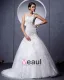 Yarn Satin Lace Applique Cathedral Train Mermaid Wedding Dress
