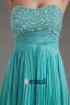 Chiffon Beaded Kjaereste Rygglose Gulv Lengde Ballkjoler