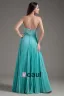 Chiffon Beaded Kjaereste Rygglose Gulv Lengde Ballkjoler