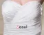 Satin A Volants Cherie Train Cathedrale Demi Plus La Taille Des Robes De Mariée De Mariage De Robe
