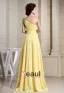 Chiffong Elastiska Silk Som Satin Silke Strass Veckad Golv Langd Backless Armlos Aftonklänning