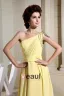 Chiffong Elastiska Silk Som Satin Silke Strass Veckad Golv Langd Backless Armlos Aftonklänning