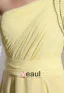 Chiffong Elastiska Silk Som Satin Silke Strass Veckad Golv Langd Backless Armlos Aftonklänning