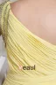 Chiffong Elastiska Silk Som Satin Silke Strass Veckad Golv Langd Backless Armlos Aftonklänning