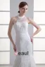 Tulle Applique Kralen Sieraad Rechter Trein Zeemeermin Bruidsjurken Trouwjurken