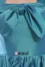 Halter Kolana Długosc Bez Rekawow, Dekolt Bowknot Imperium Tafty Sukienki Na Wesele Dla Druhen