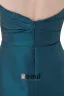 Taffetas De Mode Noeud Pente Robe De Demoiselle D'honneur De Longueur De La Cuisse