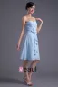 Kjaereste Knelange Ruffles Plissert Chiffon Kvinner Brudepikekjoler