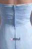 Kjaereste Knelange Ruffles Plissert Chiffon Kvinner Brudepikekjoler