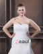 Organza Plisse Perles Cherie Chapelle Train Robes De Mariage De Taille