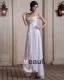 En Mousseline A Volants Sweetheart Gaine Nuptiale Robe De Mariée De Robe