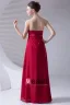 Volants Design Slim Etage Longueur Robe De Demoiselle D'honneur De Mousseline De Soie Sans Bretelles