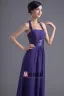Beautiful Halter Floor Length Pleated Chiffon Bridesmaid Dress